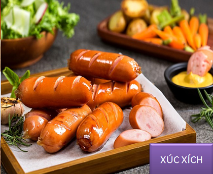 Xuc xich tieng Anh la gi